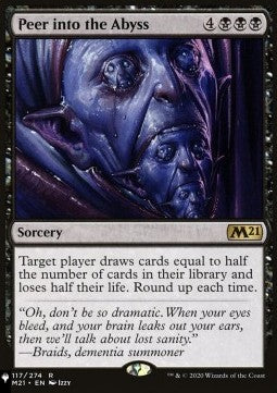 Peer into the Abyss⁣ - Mystery Booster 2: Reprints from Across Magic's History⁣ (Rare)
