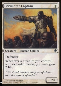 Perimeter Captain⁣ - Mystery Booster 2: Reprints from Across Magic's History⁣ (Uncommon)