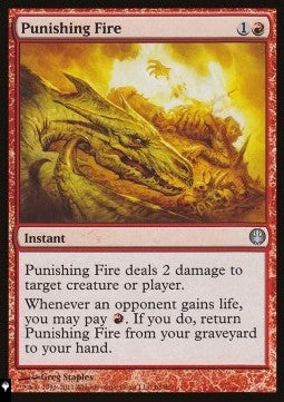 Punishing Fire⁣ - Mystery Booster 2: Reprints from Across Magic's History⁣ (Uncommon)