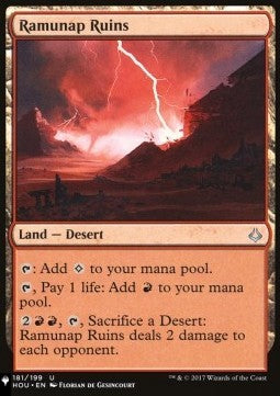 Ramunap Ruins⁣ - Mystery Booster 2: Reprints from Across Magic's History⁣ (Uncommon)