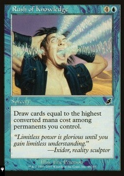 Rush of Knowledge⁣ - Mystery Booster 2: Reprints from Across Magic's History⁣ (Common)