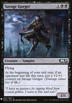 Savage Gorger⁣ - Mystery Booster 2: Reprints from Across Magic's History⁣ (Common)
