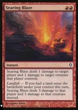 Searing Blaze⁣ - Mystery Booster 2: Reprints from Across Magic's History⁣ (Common)