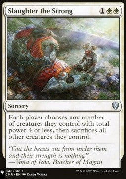 Slaughter the Strong⁣ - Mystery Booster 2: Reprints from Across Magic's History⁣ (Uncommon)