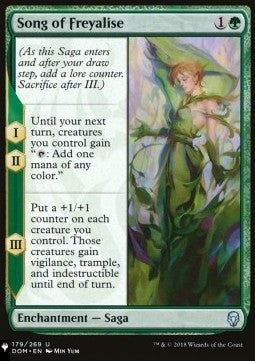 Song of Freyalise⁣ - Mystery Booster 2: Reprints from Across Magic's History⁣ (Uncommon)