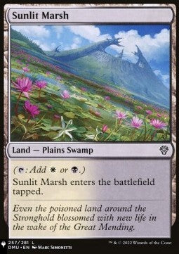 Sunlit Marsh⁣ - Mystery Booster 2: Reprints from Across Magic's History⁣ (Common)
