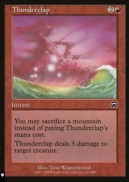 Thunderclap⁣ - Mystery Booster 2: Reprints from Across Magic's History⁣ (Common)