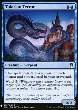 Tolarian Terror⁣ - Mystery Booster 2: Reprints from Across Magic's History⁣ (Common)