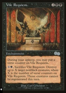 Vile Requiem⁣ - Mystery Booster 2: Reprints from Across Magic's History⁣ (Uncommon)