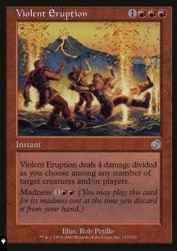 Violent Eruption⁣ - Mystery Booster 2: Reprints from Across Magic's History⁣ (Uncommon)