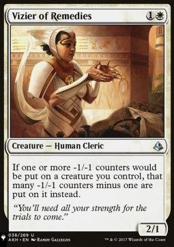 Vizier of Remedies⁣ - Mystery Booster 2: Reprints from Across Magic's History⁣ (Uncommon)