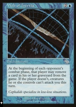 Web of Inertia⁣ - Mystery Booster 2: Reprints from Across Magic's History⁣ (Uncommon)