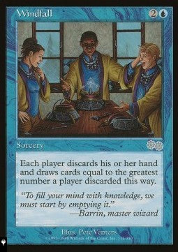 Windfall⁣ - Mystery Booster 2: Reprints from Across Magic's History⁣ (Uncommon)