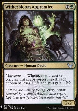 Witherbloom Apprentice⁣ - Mystery Booster 2: Reprints from Across Magic's History⁣ (Uncommon)
