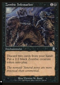 Zombie Infestation⁣ - Mystery Booster 2: Reprints from Across Magic's History⁣ (Uncommon)