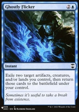 Ghostly Flicker⁣ - Mystery Booster 2: Reprints from Across Magic's History⁣ (Common)