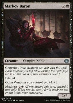 Markov Baron⁣ - Mystery Booster 2: Reprints from Across Magic's History⁣ (Uncommon)