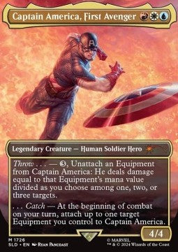 Captain America, First Avenger⁣ - Secret Lair Drop Series: Marvel Superdrop⁣ (Mythic)⁣ [1726]