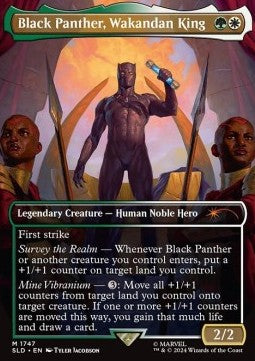 Black Panther, Wakandan King⁣ - Secret Lair Drop Series: Marvel Superdrop⁣ (Mythic)⁣ [1747]