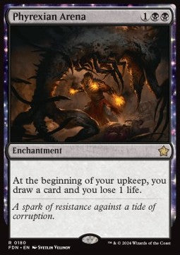 Phyrexian Arena⁣ - Magic: The Gathering Foundations⁣ (Rare)⁣ [180]