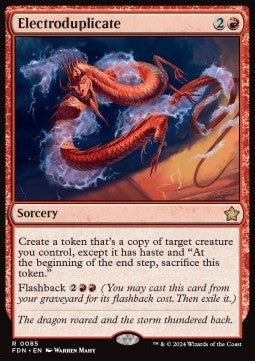 Electroduplicate⁣ - Magic: The Gathering Foundations⁣ (Rare)⁣ [85]