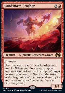 Sandstorm Crasher⁣ - Foundations Jumpstart⁣ (Rare)⁣ [18]