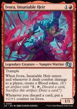 Ivora, Insatiable Heir⁣ - Foundations Jumpstart⁣ (Uncommon)⁣ [50]