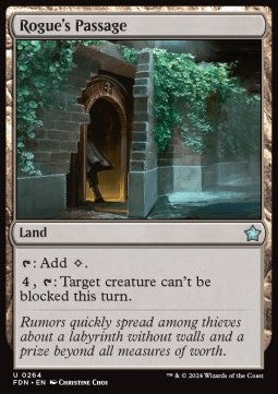 Rogue's Passage⁣ - Magic: The Gathering Foundations⁣ (Uncommon)⁣ [264]