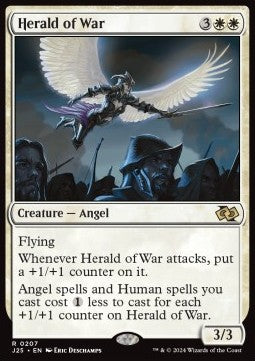 Herald of War⁣ - Foundations Jumpstart⁣ (Rare)⁣ [207]