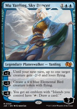 Mu Yanling, Sky Dancer⁣ - Foundations Jumpstart⁣ (Mythic)⁣ [329]
