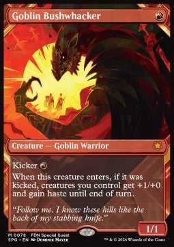 Goblin Bushwhacker⁣ - Special Guests⁣ (Mythic)⁣ [78]