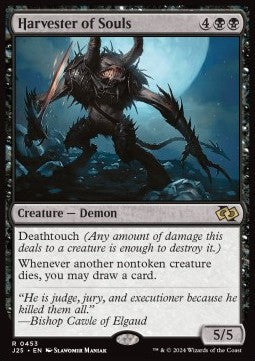 Harvester of Souls⁣ - Foundations Jumpstart⁣ (Rare)⁣ [453]