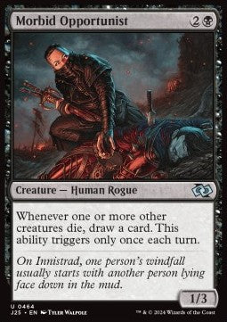 Morbid Opportunist⁣ - Foundations Jumpstart⁣ (Uncommon)⁣ [464]