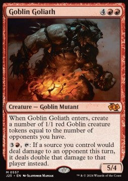 Goblin Goliath⁣ - Foundations Jumpstart⁣ (Mythic)⁣ [557]