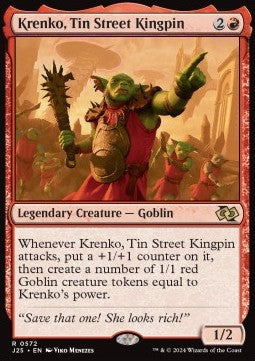 Krenko, Tin Street Kingpin⁣ - Foundations Jumpstart⁣ (Rare)⁣ [572]