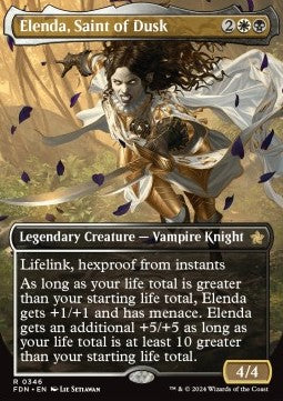 Elenda, Saint of Dusk (V.1)⁣ - Magic: The Gathering Foundations: Extras⁣ (Rare)⁣ [346]