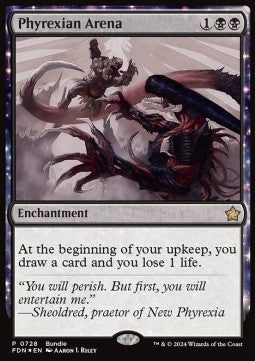 Phyrexian Arena⁣ - Magic: The Gathering Foundations: Promos⁣ (Rare)⁣ [728]