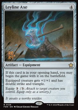 Leyline Axe⁣ - Magic: The Gathering Foundations: Promos⁣ (Rare)⁣ [129]