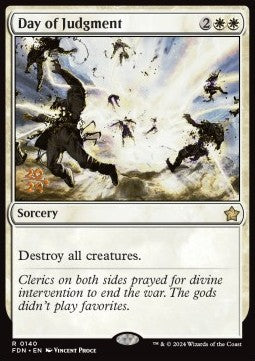 Day of Judgment (V.1)⁣ - Magic: The Gathering Foundations: Promos⁣ (Rare)⁣ [140]
