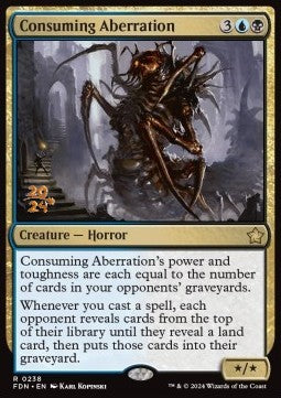 Consuming Aberration (V.1)⁣ - Magic: The Gathering Foundations: Promos⁣ (Rare)⁣ [238]