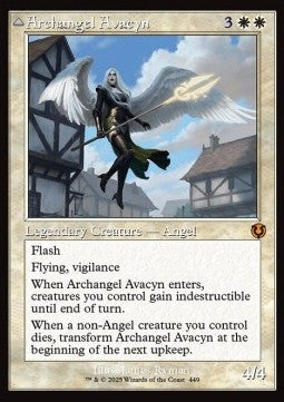 Archangel Avacyn / Avacyn, the Purifier⁣ - Innistrad Remastered: Extras⁣ (Mythic)⁣ [449]