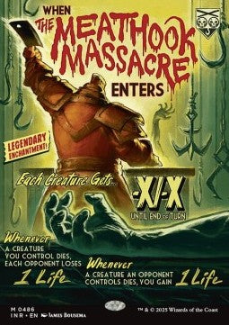 The Meathook Massacre (V.2)⁣ - Innistrad Remastered: Extras⁣ (Mythic)⁣ [486]