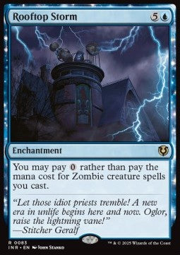 Rooftop Storm⁣ - Innistrad Remastered⁣ (Rare)⁣ [83]