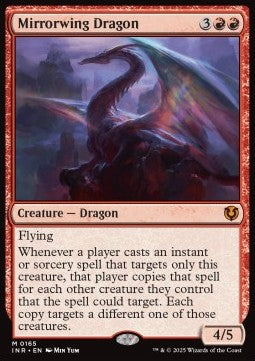 Mirrorwing Dragon⁣ - Innistrad Remastered⁣ (Mythic)⁣ [165]