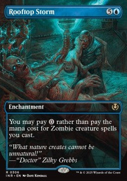 Rooftop Storm⁣ - Innistrad Remastered: Extras⁣ (Rare)⁣ [306]