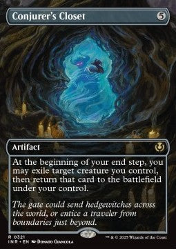 Conjurer's Closet (V.1)⁣ - Innistrad Remastered: Extras⁣ (Rare)⁣ [321]