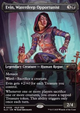 Evin, Waterdeep Opportunist⁣ - Universes Within⁣ (Rare)⁣ [26]