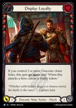 Display Loyalty (Rainbow Foil)⁣ - The Hunted⁣ (Rare)⁣ [060]