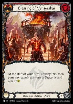 Blessing of Vynserakai (Rainbow Foil)⁣ - The Hunted⁣ (Common)⁣ [163]