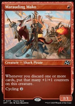 Marauding Mako⁣ - Aetherdrift: Promos⁣ (Uncommon)⁣ [419]